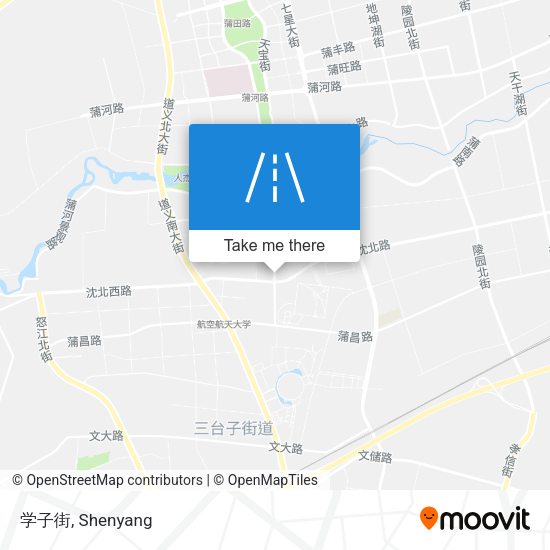 学子街 map