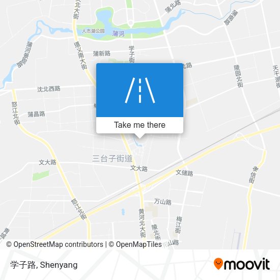学子路 map