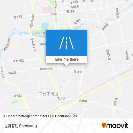 启明路 map