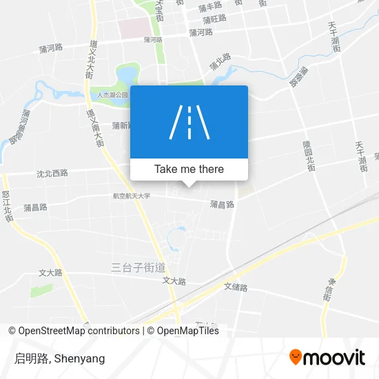 启明路 map