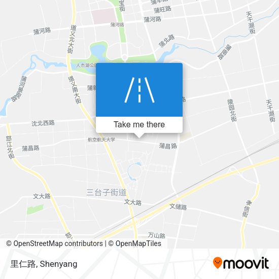 里仁路 map