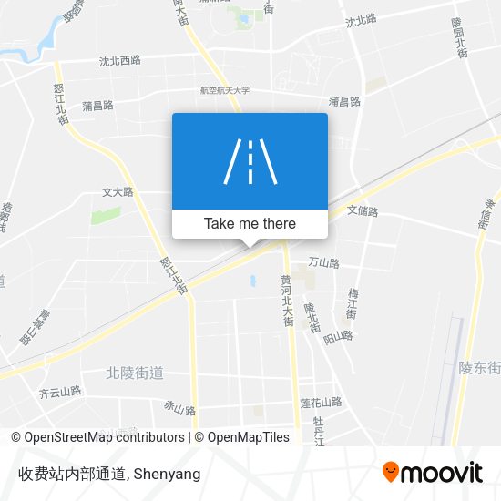 收费站内部通道 map