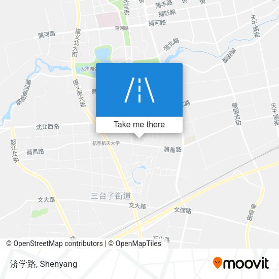 济学路 map