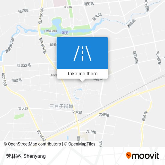 芳林路 map