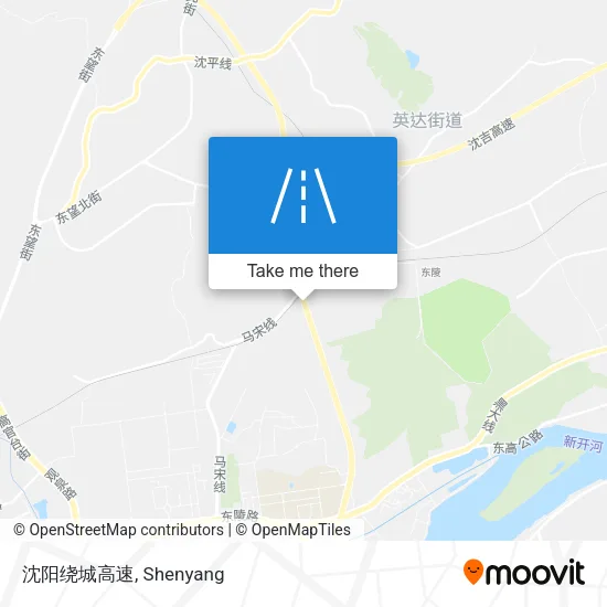 沈阳绕城高速 map