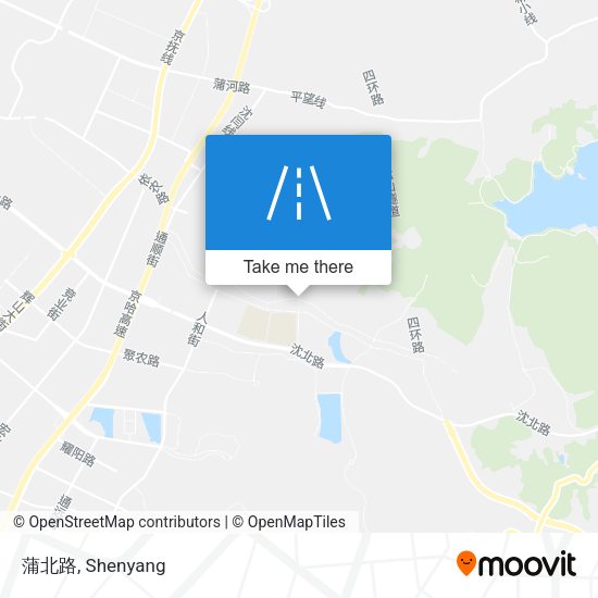 蒲北路 map