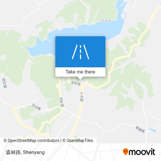 森林路 map
