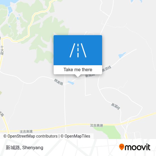 新城路 map