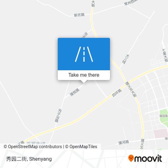 秀园二街 map