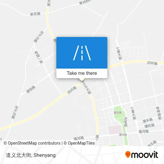道义北大街 map
