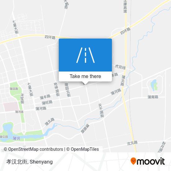 孝汉北街 map
