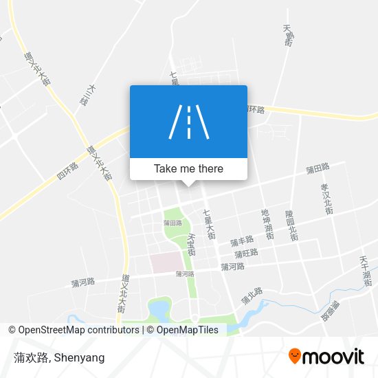 蒲欢路 map
