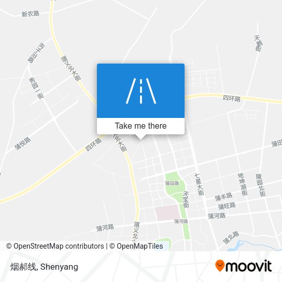 烟郝线 map