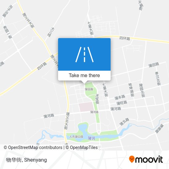 物华街 map