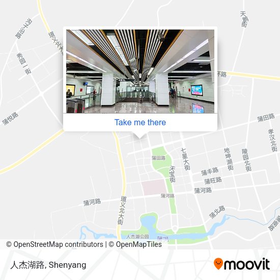 人杰湖路 map
