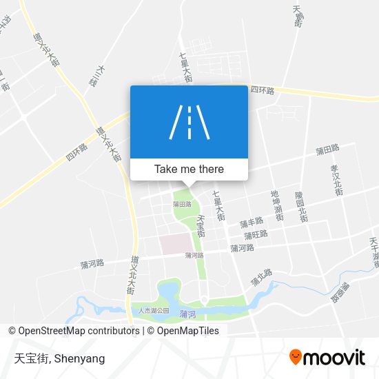 天宝街 map