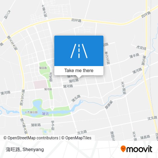 蒲旺路 map