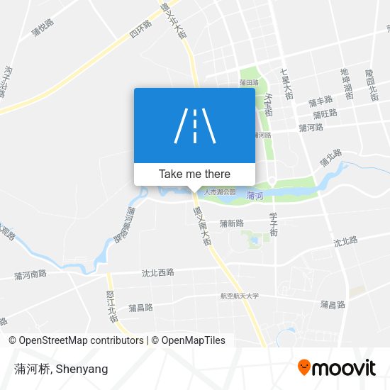 蒲河桥 map