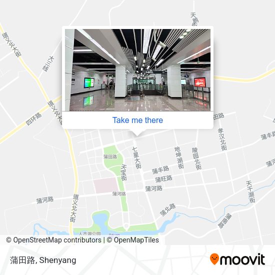 蒲田路 map