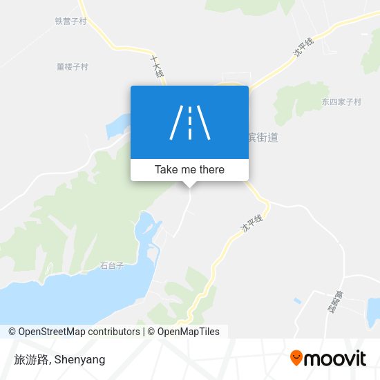 旅游路 map