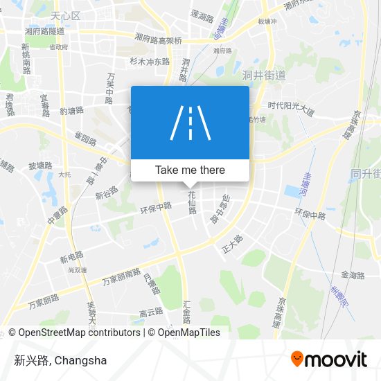 新兴路 map