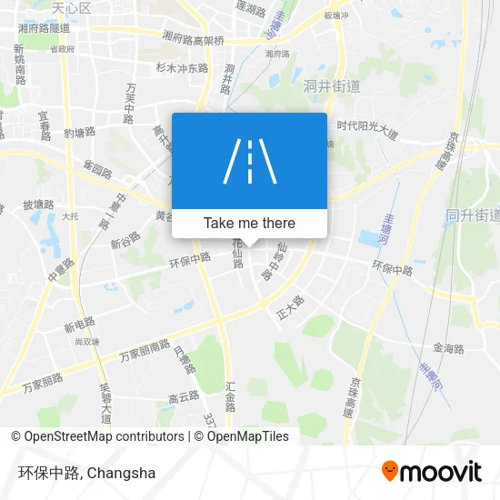 环保中路 map