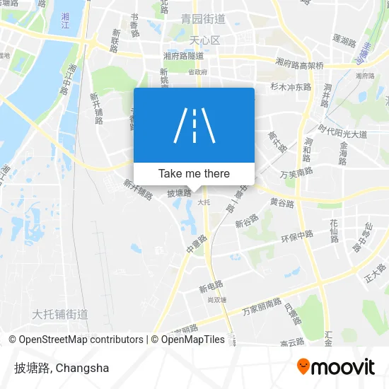 披塘路 map
