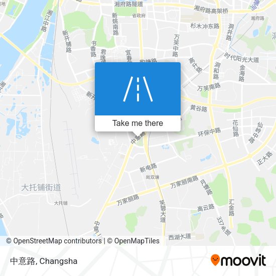 中意路 map
