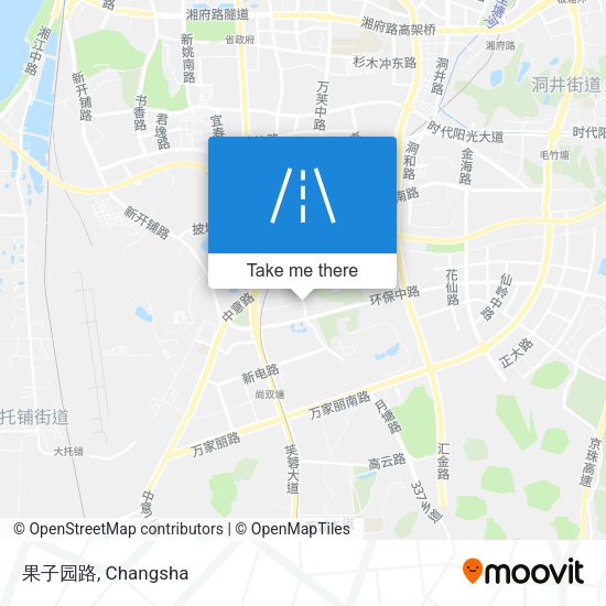 果子园路 map