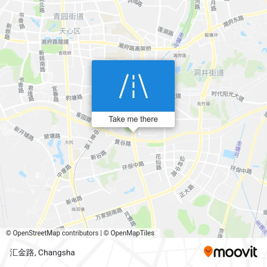 汇金路 map