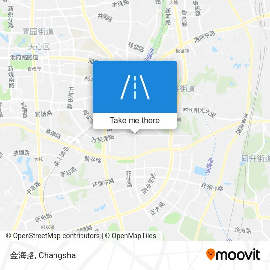 金海路 map