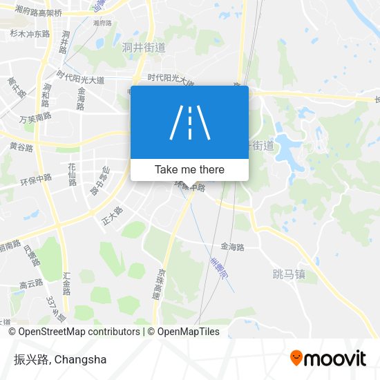 振兴路 map