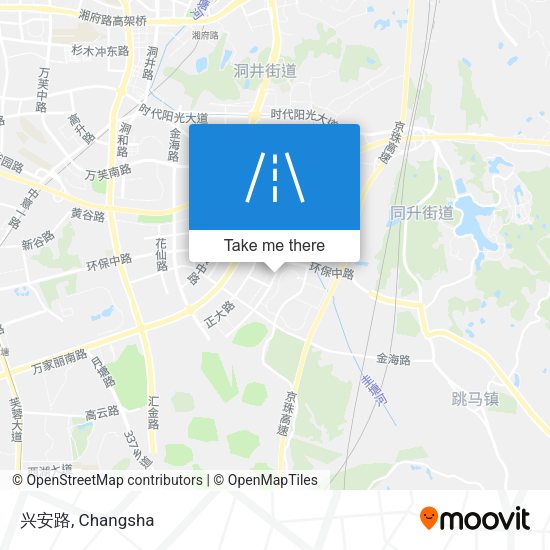 兴安路 map