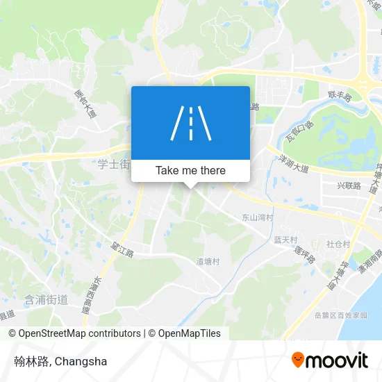 翰林路 map