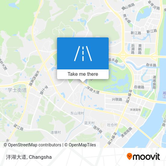 洋湖大道 map
