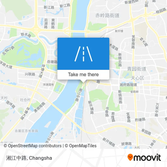 湘江中路 map