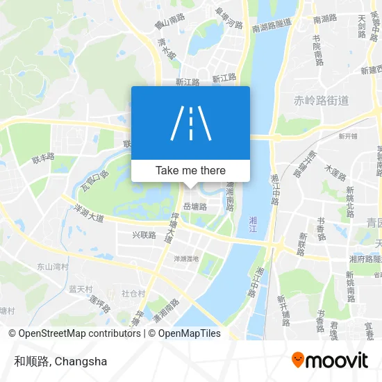 和顺路 map