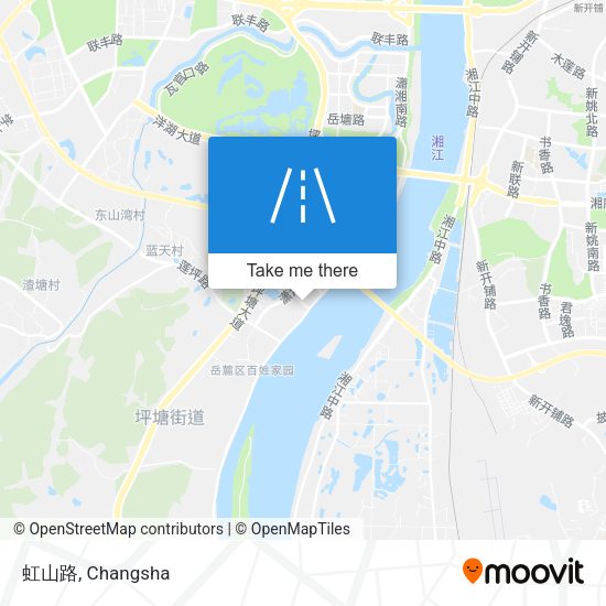 虹山路 map