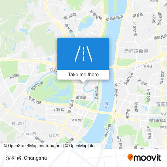 滨柳路 map