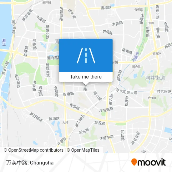 万芙中路 map