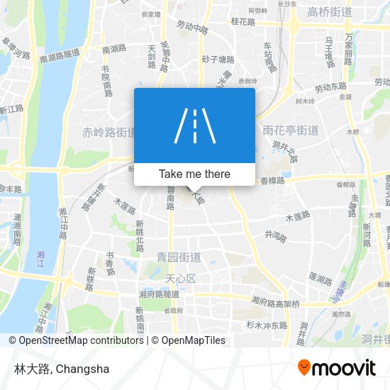 林大路 map