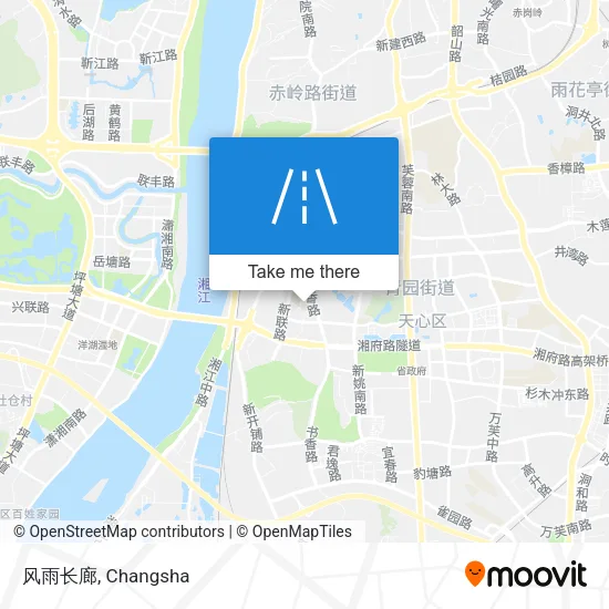 风雨长廊 map
