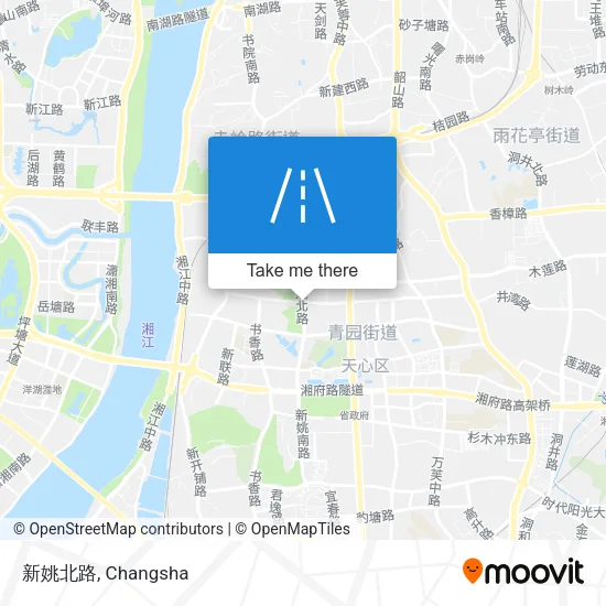 新姚北路 map