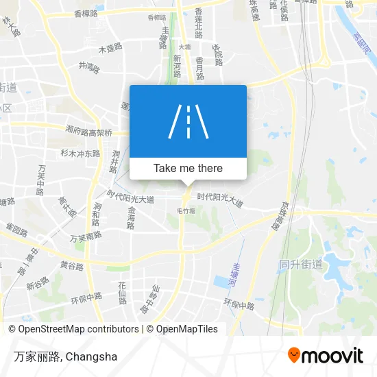 万家丽路 map