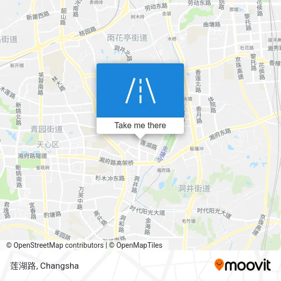 莲湖路 map