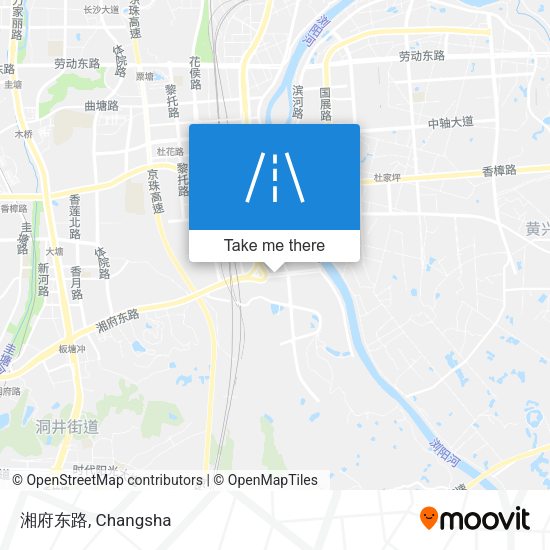 湘府东路 map