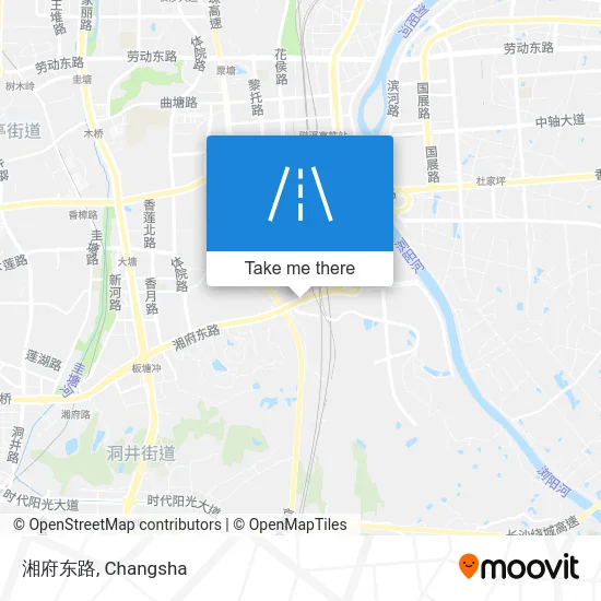 湘府东路 map