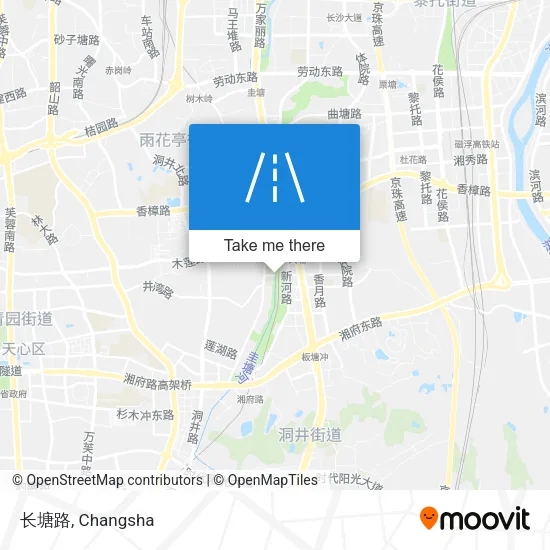 长塘路 map