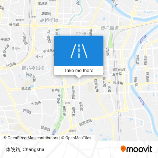 体院路 map