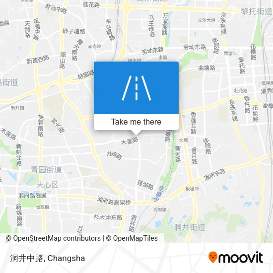 洞井中路 map
